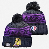 Los Angeles Lakers Team Logo Knit Hat YD (11),baseball caps,new era cap wholesale,wholesale hats